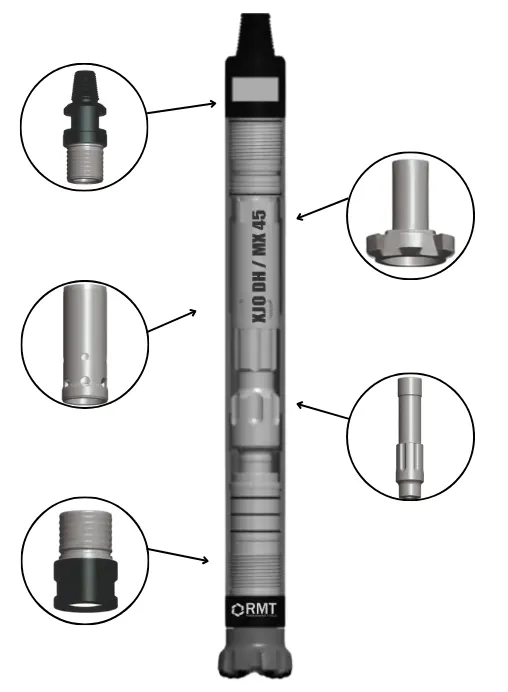 XJO DH / MX 45 Spare Parts